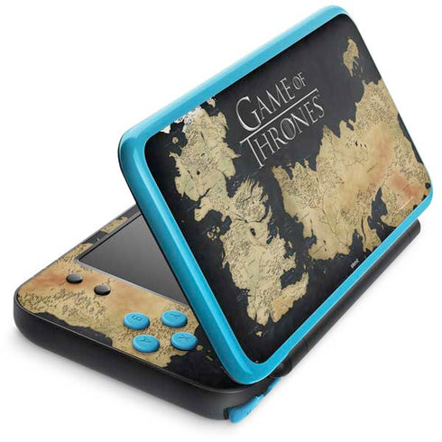 Game of Thrones: Westeros Map Nintendo 2DS XL (2017) Skin
